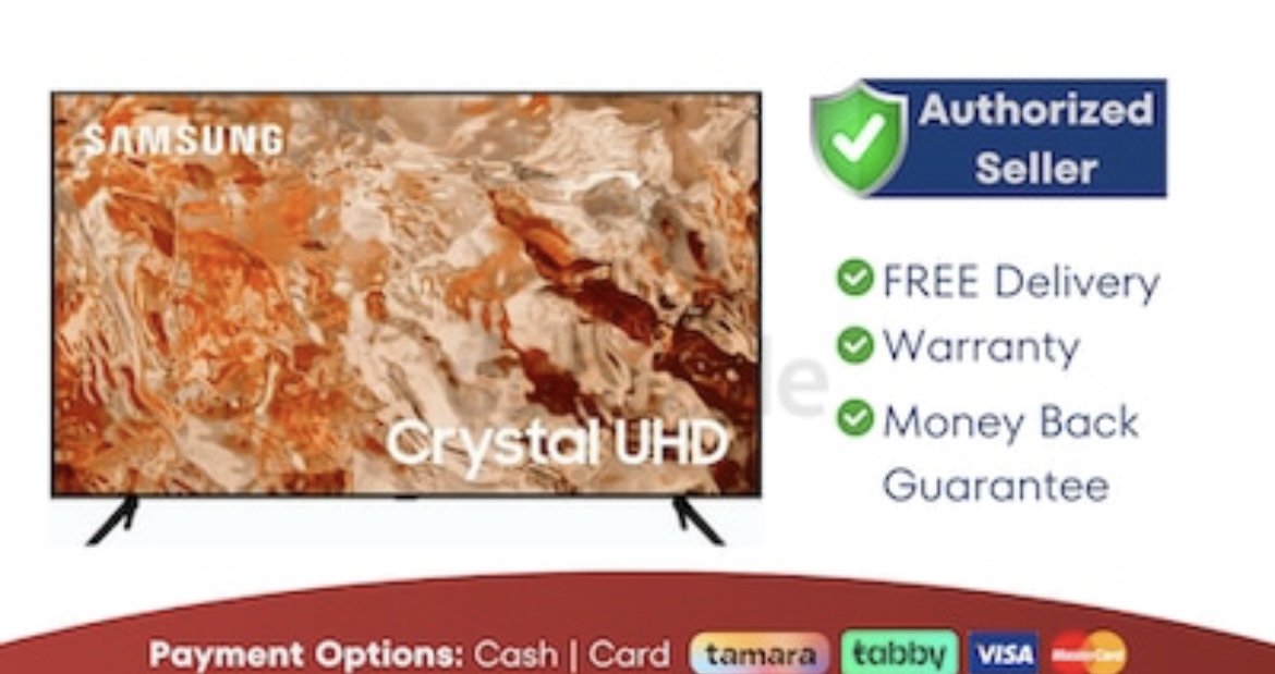 Samsung 65 inch Smart TV – 4K ● Brand New | 1 Year Warranty | FREE Delivery | AD9512