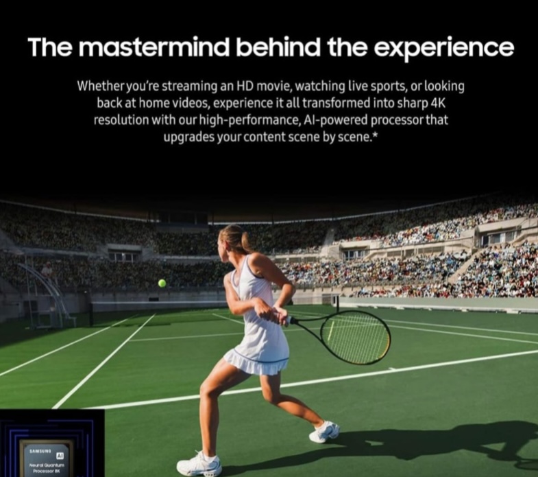 Samsung 65 Smart Neo QLED TV-4K-120Hz – 1 Year Warranty