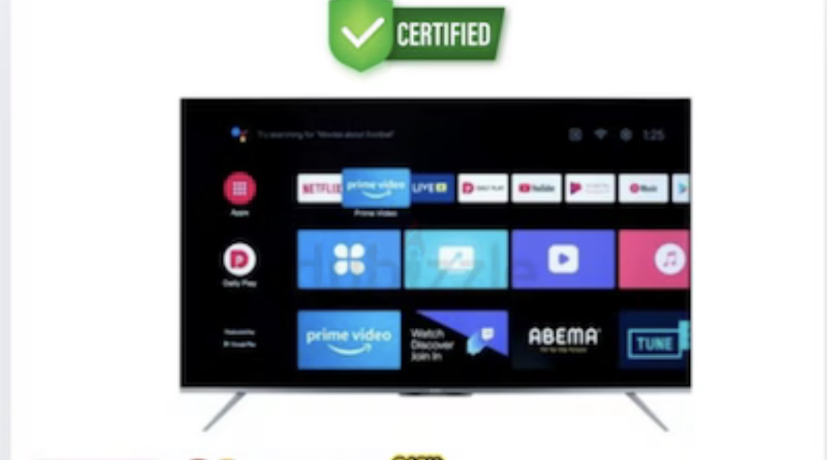 Sharp 55 – Android Smart TV -4K – 1 Year Warranty
