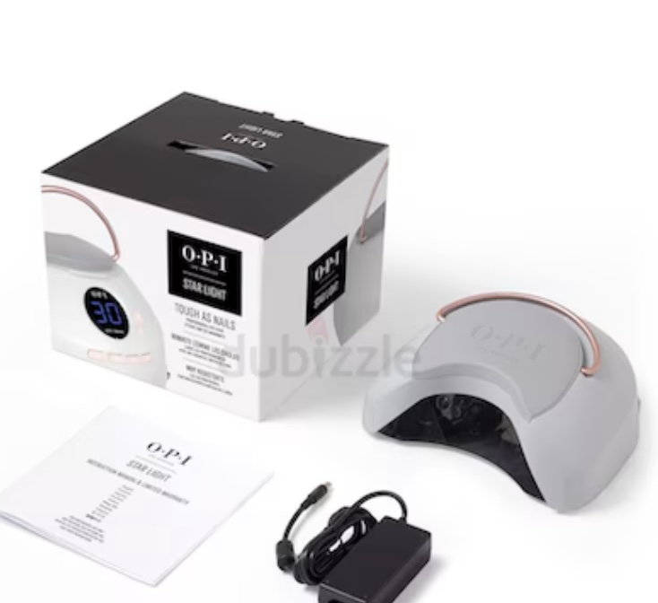 OPI Star Light Gel Lamp 3.0, LED Curing Lamp for GelColor, 4.82 lb