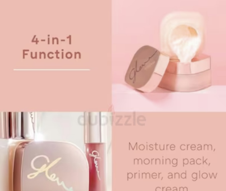 Misshapen glow skin balm