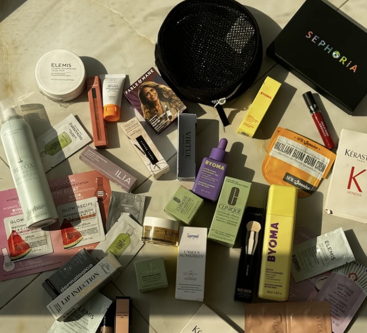 Sephora 28 items swag bag sephoria event