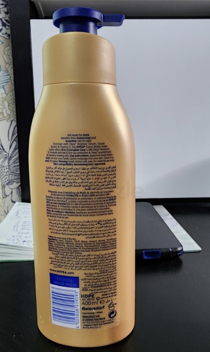 Nivea Cocoa Butter Body Lotion