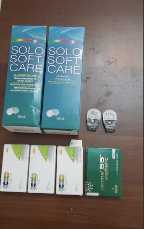 Contact Lens and solution