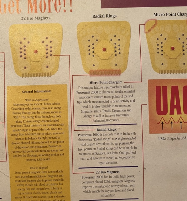 Foot Accupress Power Mat