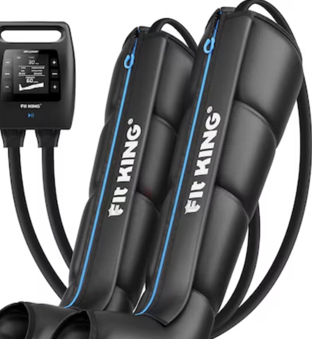 908 – FIT KING Upgraded Recovery System, Cordless Full Leg Massager with Dynamic Air Compression