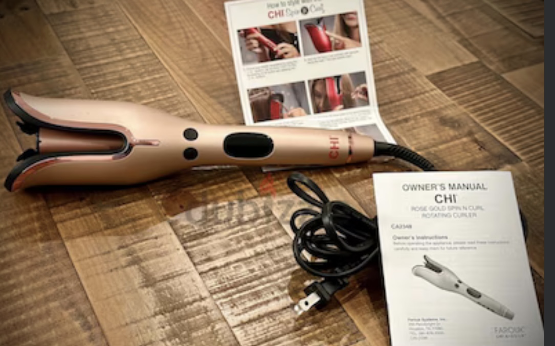 ORIGINAL Brand New CHI Spin N Curl Special Edition Rose Gold