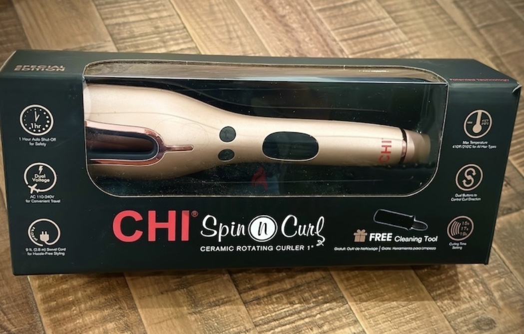 ORIGINAL Brand New CHI Spin N Curl Special Edition Rose Gold