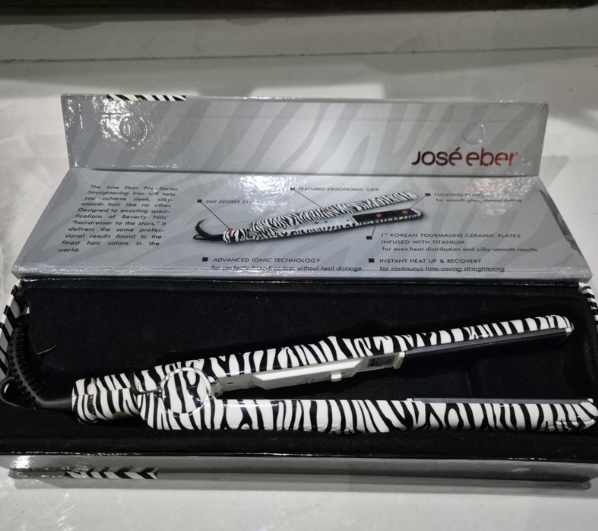 Jose Eber Flat Pro Zebra Hair Straightener