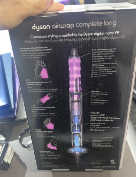 Dyson air wrap complete long