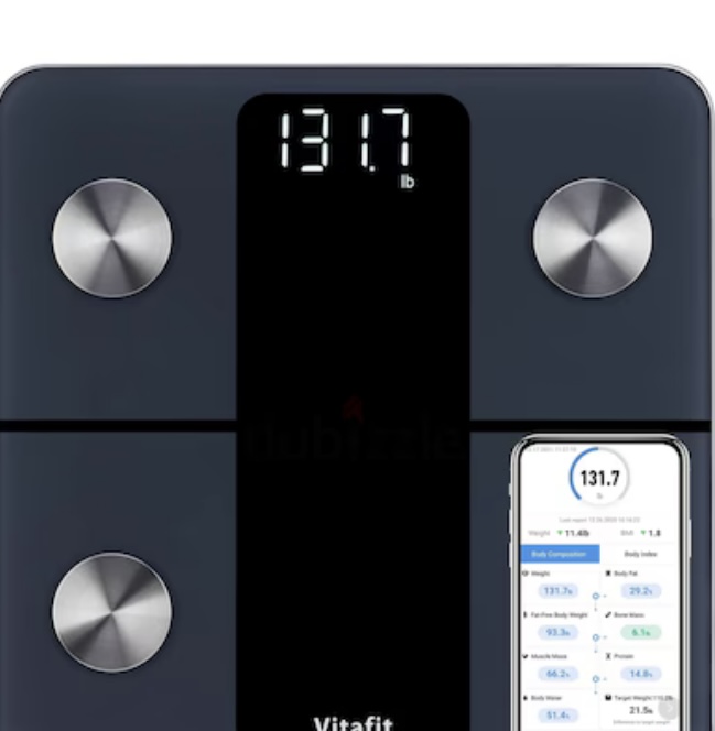Vitafit Smart Bathroom Scale for Body Weight and Fat
