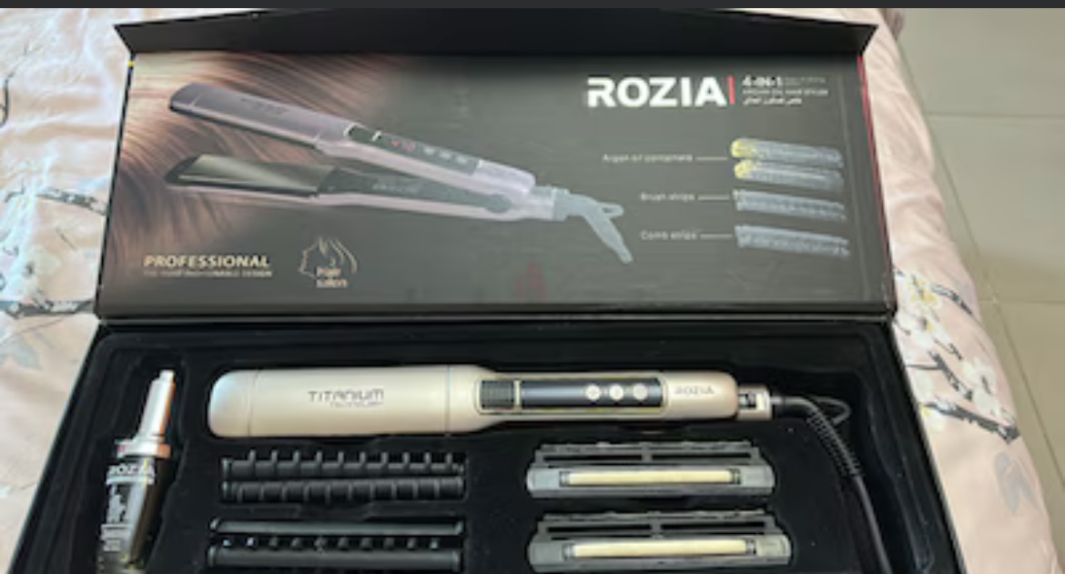 straightening with argan oil