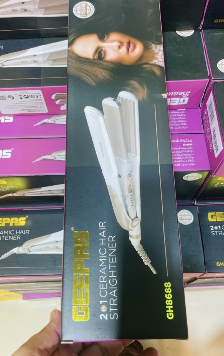 2 in 1 Ceramic Hair Straightener