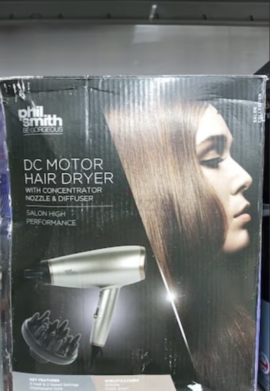 Phi smith dc motor hair dryer