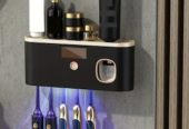 Smart UV Sterilization Toothbrush Holder with Toothpaste Dispenser