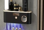 Smart UV Sterilization Toothbrush Holder with Toothpaste Dispenser