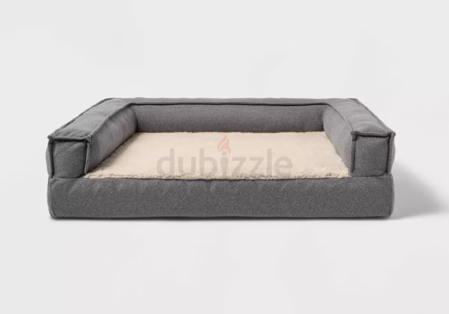 BRAND NEW – 3-Sided Bolster Dog Bed – S – Boots Barkley™