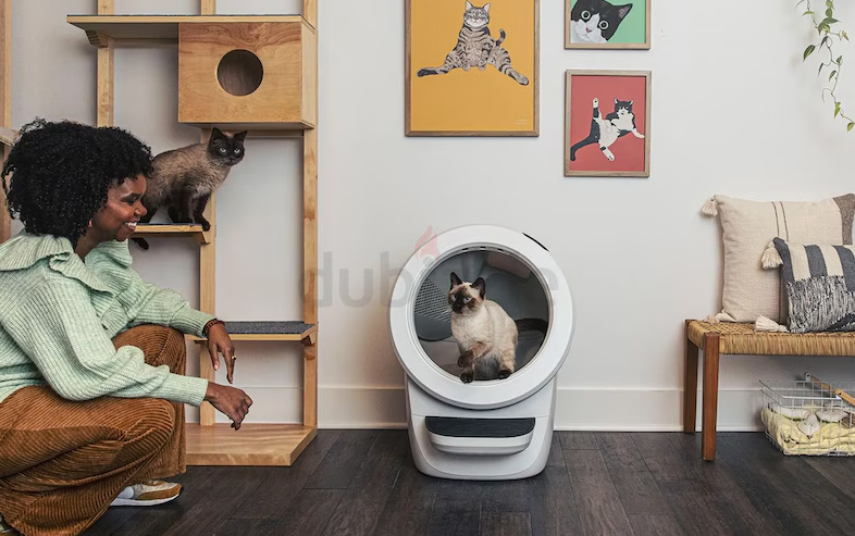 Whisker Litter-Robot 4 – Automatic Smart Cleaning Cat Litter Robot / APP Control / Multiple Cats