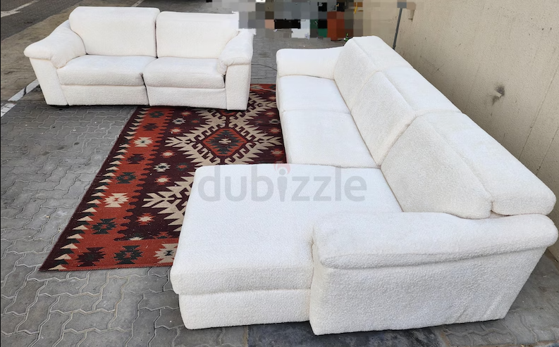 Marina sofa Lake cleanerelectric two seater l shape