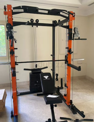 Legends All-In-One Smith Machine Functional Trainer with Cable Crossover