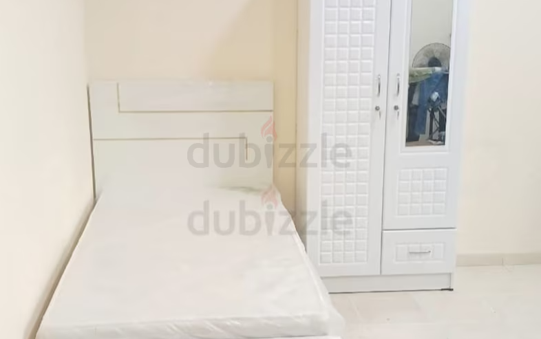 BED WITH MEDICAL MATTRESS TWO DOOR WARDROBES