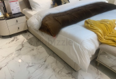 Bed base and head board, king size brand new