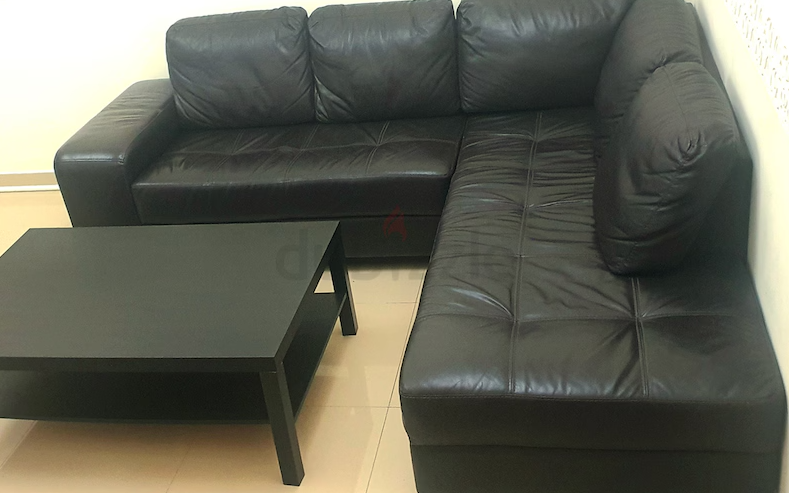 Leather sofa