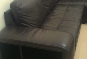 Leather sofa