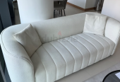 White modern sofa design