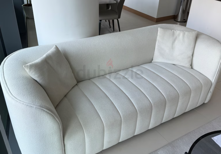 White modern sofa design