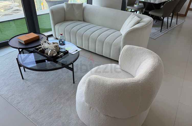 White modern sofa design