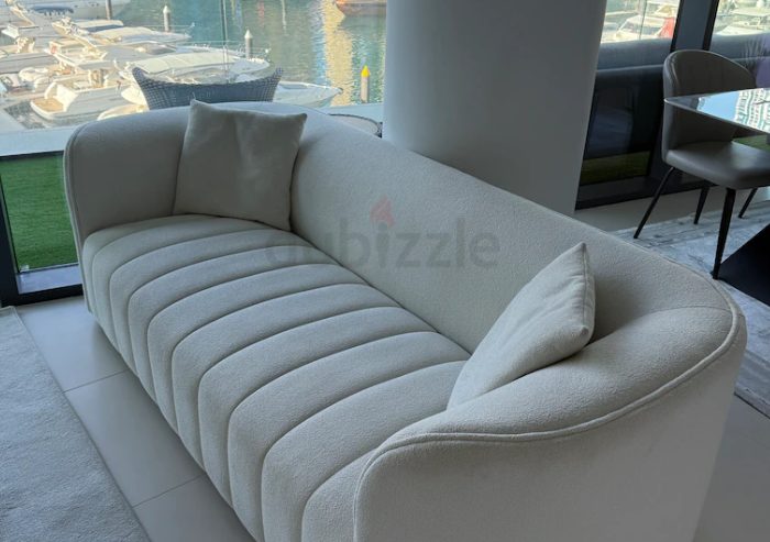 White modern sofa design