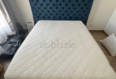 Queen size hydraulic bed and mattress