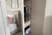 Pan Home 3 doors wardrobe with Mirror like new