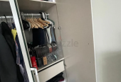 Pan Home 3 doors wardrobe with Mirror like new