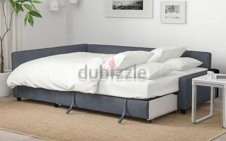 Sofa cum bed ikea L shape in very good condition