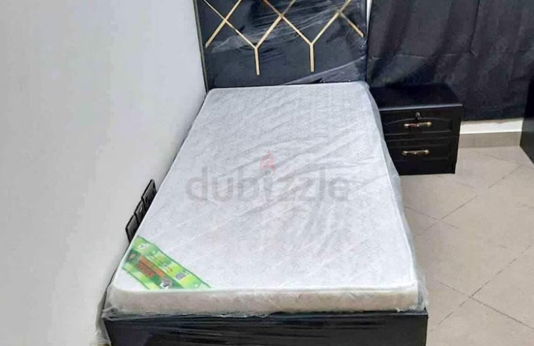 Brand New velvet koshan single saiz bed strong with medical mattress good quality saiz 90×190