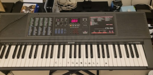 Casio Keyboard CTK 550