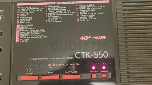 Casio Keyboard CTK 550