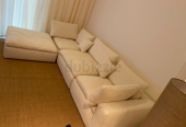 luxury brand new condition removal sofa cream colour