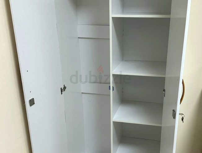 New Two Door Cabinet White