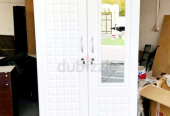 New Two Door Cabinet White