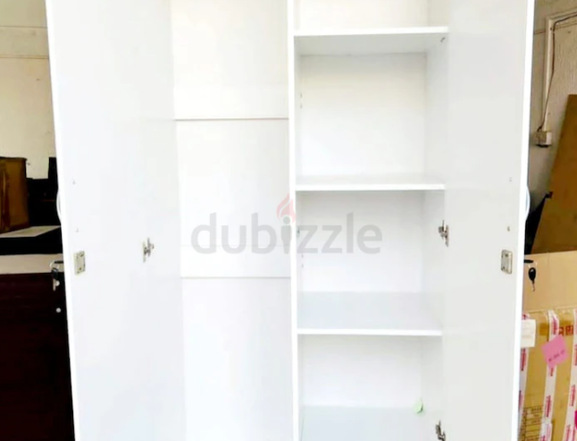 Brand NEW Two Door Wardrobe with Shelves and Drawer