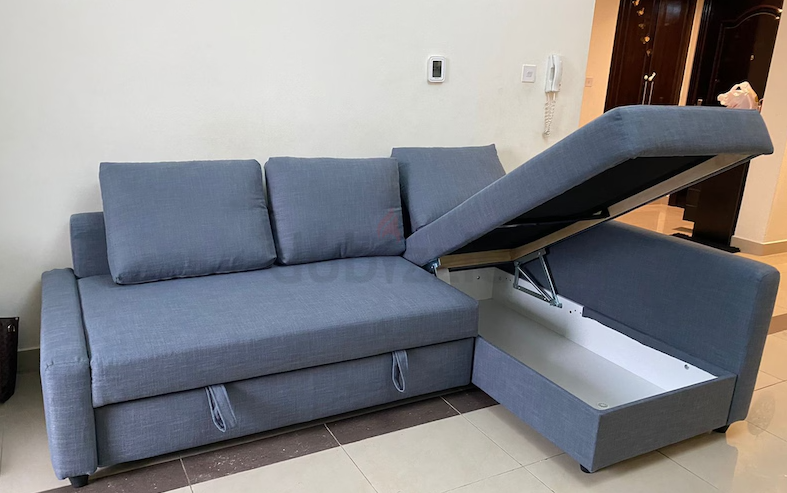 IKEA SOFA BED WITH STORAGE