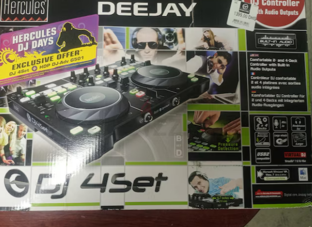 DJ- recording equipment