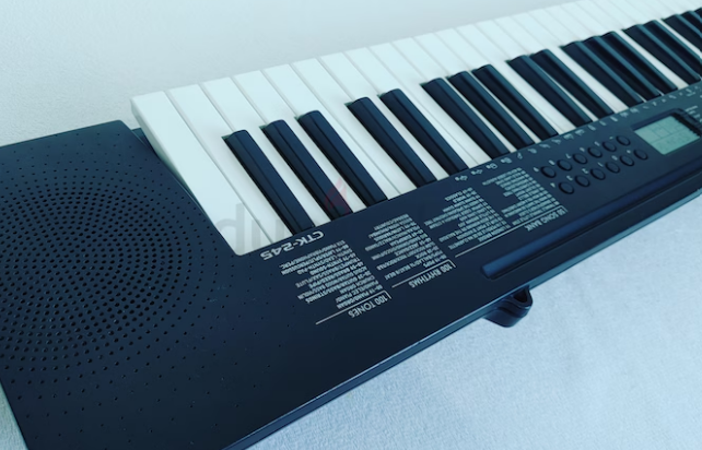 Casio Keyboard – CTK 245 with 49 full-size keys.