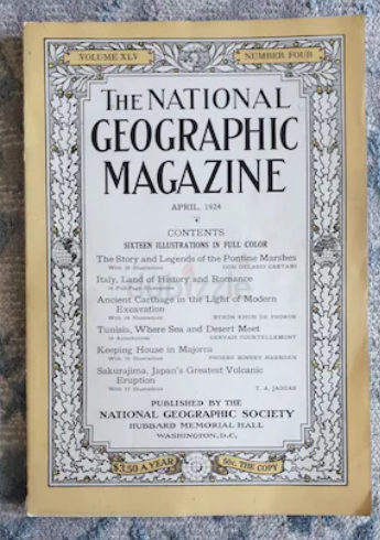 National geographi magazine-April 1924