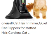 Oneisall Cat Hair Trimmer / The original price is 312AED