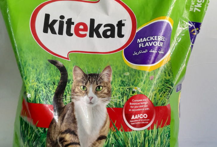 Kitekat Adult Cat Food 7kg- Mackerel