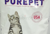 Purepet Adult Cat Food 3kg- Chicken/ Ocean fish/ Tuna and salmon